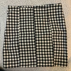 Black and white free people skirt 6